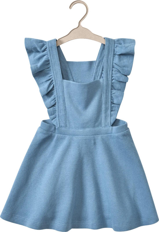 ALANA Kleid mit Waffel-Struktur, blau, Gr. 104