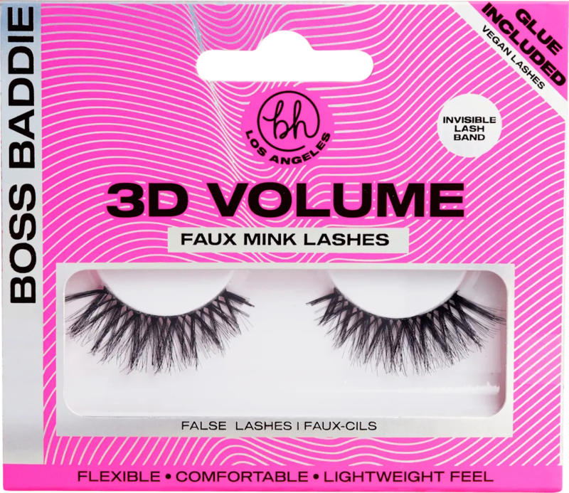 bh cosmetics Künstliche Wimpern 3D Volume Boss Baddie (1 Paar)