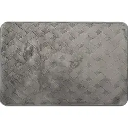 КИЛИМЧЕ ЗА БАНЯ 3D ЛИНИИ СИВО 40Х60 TONI BAD