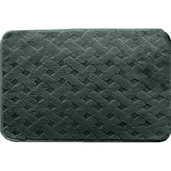 КИЛИМЧЕ ЗА БАНЯ 3D ЛИНИИ Т.СИВО 40Х60 TONI BAD