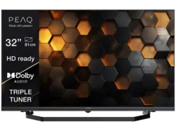 Peaq PTV 32H-5024C 32 Zoll HD-Ready TV; LCD TV mit 5 Jahre Geräteschutz