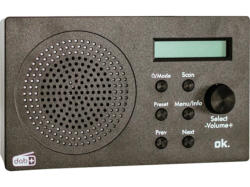 ok. ORD 101 BT-B-1 Tragbares DAB+ Digitalradio mit Bluetooth