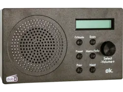ok. ORD 101 BT-B-1 Tragbares DAB+ Digitalradio mit Bluetooth