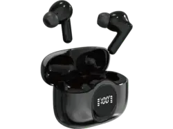 ISY ITW 6000-BK True Wireless Kopfhörer mit Display, ENC, Touch Control