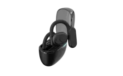 ISY ITW 8000 True Wireless Open-Ear Earphone, Schwarz; True Wireless Kopfhörer