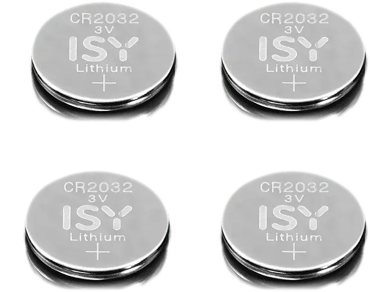 ISY IBA-2032-1 BC-Lithium 4-Pack CR2032 3V; Batterie