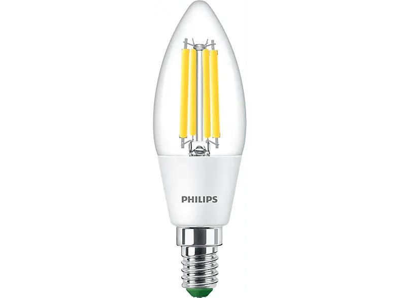 Philips Kerzenlampe LED CLA 40W B35 E14 4000K CL UE SRT4; Leuchtmittel