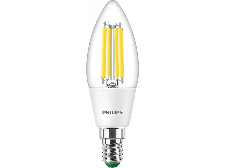 Philips Kerzenlampe LED CLA 40W B35 E14 4000K CL UE SRT4; Leuchtmittel