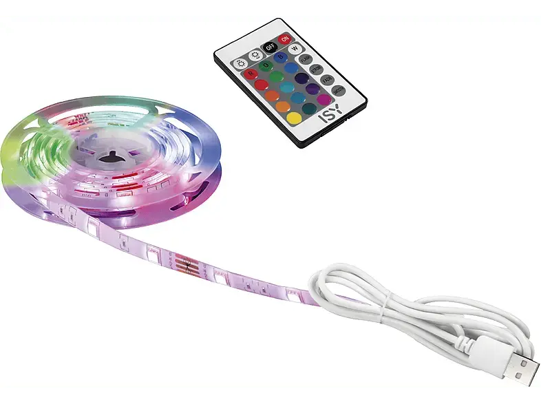 ISY ILG-1510 LED Strip, 1,5M, RGB, USB; LED Lichtband