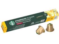 Starbucks Kaffeekapsel Espresso Roast Decaf (10 Stück, Kompatibles System: Nespresso)