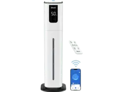 Levoit LUH-M101S-WEUR OasisMist1000S Smart Ultrasonic Cool Mist Turm Luftbefeuchter Weiß (Raumgröße: 55 m²)