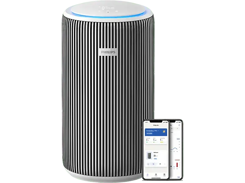 Philips AC 3220/10 pure proTECT smart 3200 Silber/WS Luftreiniger Silber, Arktisweiß (36 Watt, Raumgröße: 135 m²)