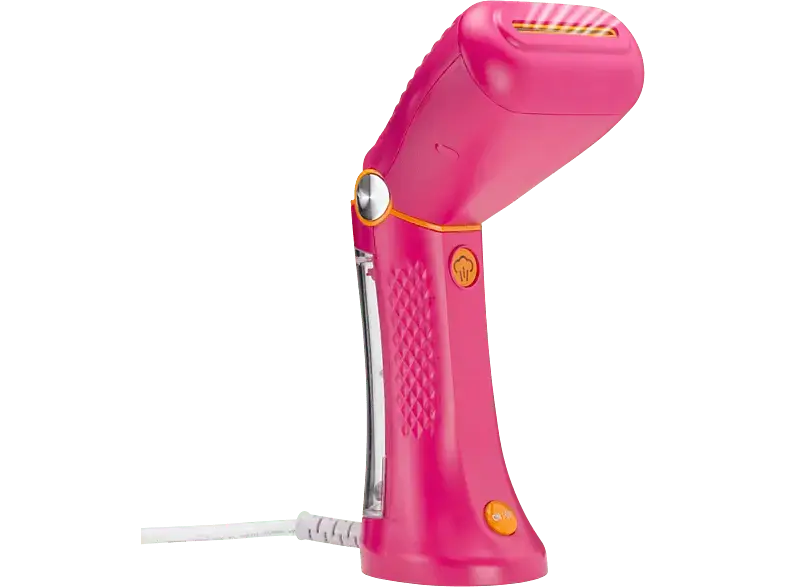 CONAir GSC24PKE Power Steam Steamer mit Doppelspannung (1200 Watt, 90 ml Wassertank, Pink)