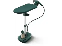 Philips AIS6020/70 All-in-One 6000 Series Bügelkomplettlösung Dampfbügeleisen, Steamer & Bügelbrett (1800 Watt, 1,1 l Wassertank, dunkelgrün/gold)