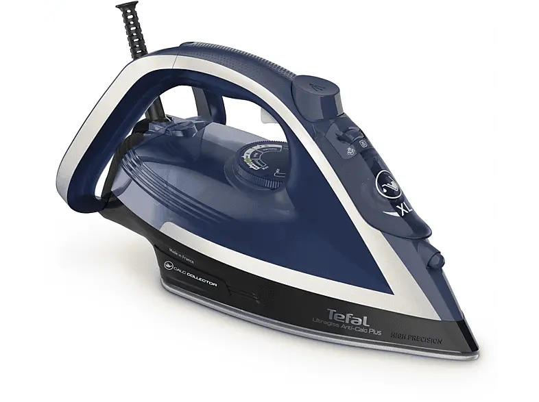 Tefal FV6846 Ultragliss Plus Dampfbügeleisen (2800 Watt, Blau)