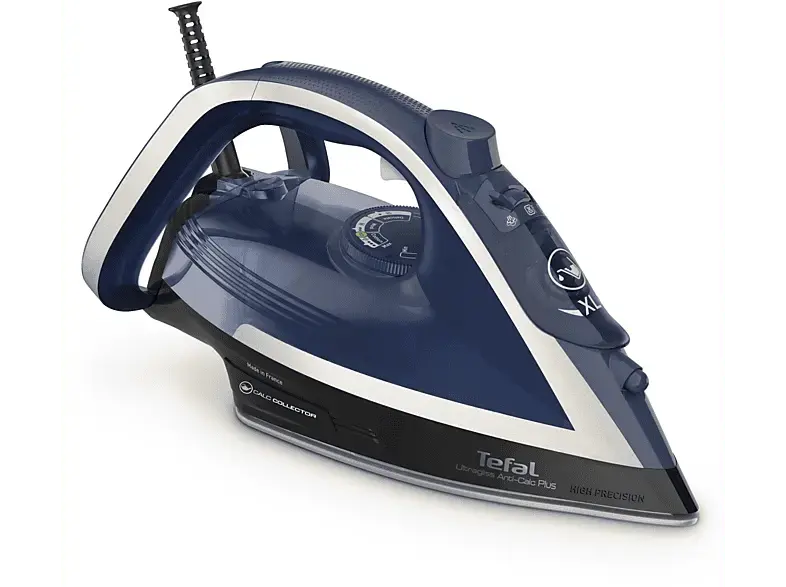 Tefal FV6846 Ultragliss Plus Dampfbügeleisen (2800 Watt, Blau)