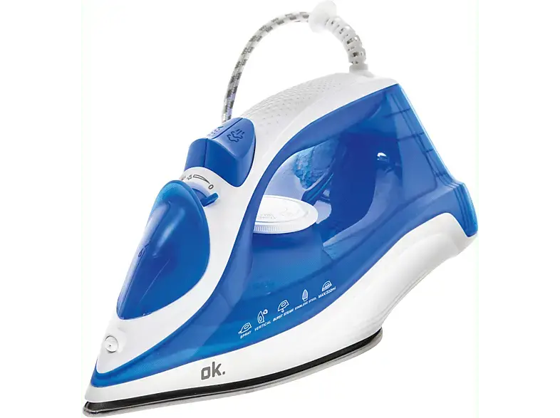 ok. OSI 2222 Dampfbügeleisen (2200 Watt, Weiß)