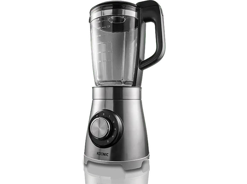 Koenic KBL 10521 M Standmixer (Silber, 1000 Watt, 1.5 l)