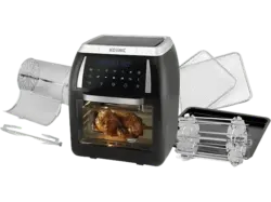 Koenic KAF12821 Multi Heißluftfritteuse (12 l, 1800 Watt, Schwarz)