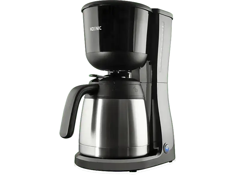Koenic KCM 2220B Kaffeemaschine Edelstahl, Schwarz
