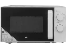 ok. OMWG 2024-1 W Mikrowelle (700 Watt, Freistehend, 20 l, Weiß)