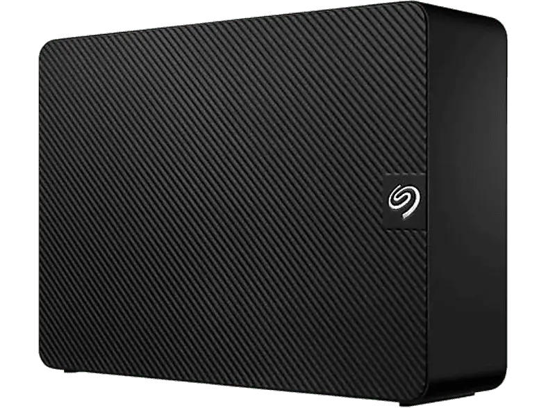 SEAGATE 6TB Festplatte Expansion Desktop, Extern, 3.5 Zoll, USB 3.0, 2 Jahre Rescue Service, Schwarz