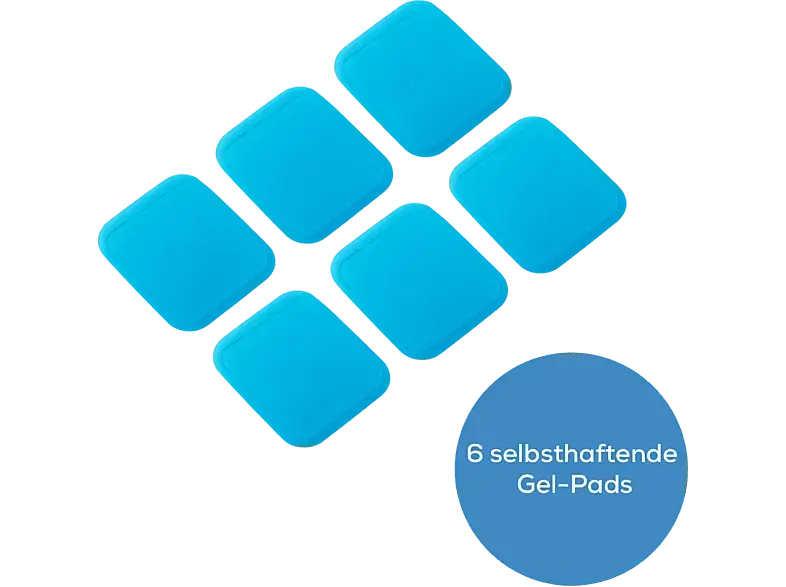 Beurer 648.49 EM50 Gel-Pads 6 Stück; Gel-Pads Menstrual Relax