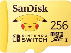 SandISK Pokémon™ Gengar microSD™-Karte 256 GB für Nintendo Switch; Flash-Speicherkarte
