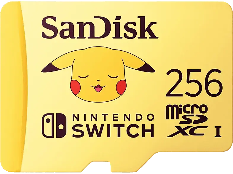 SandISK Pokémon™ Gengar microSD™-Karte 256 GB für Nintendo Switch; Flash-Speicherkarte