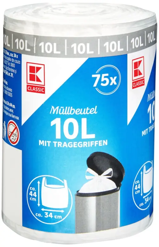 K-Classic Торбички за смет 10 л