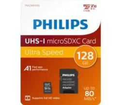 Philips MicroSD карта с адаптер 128 GB