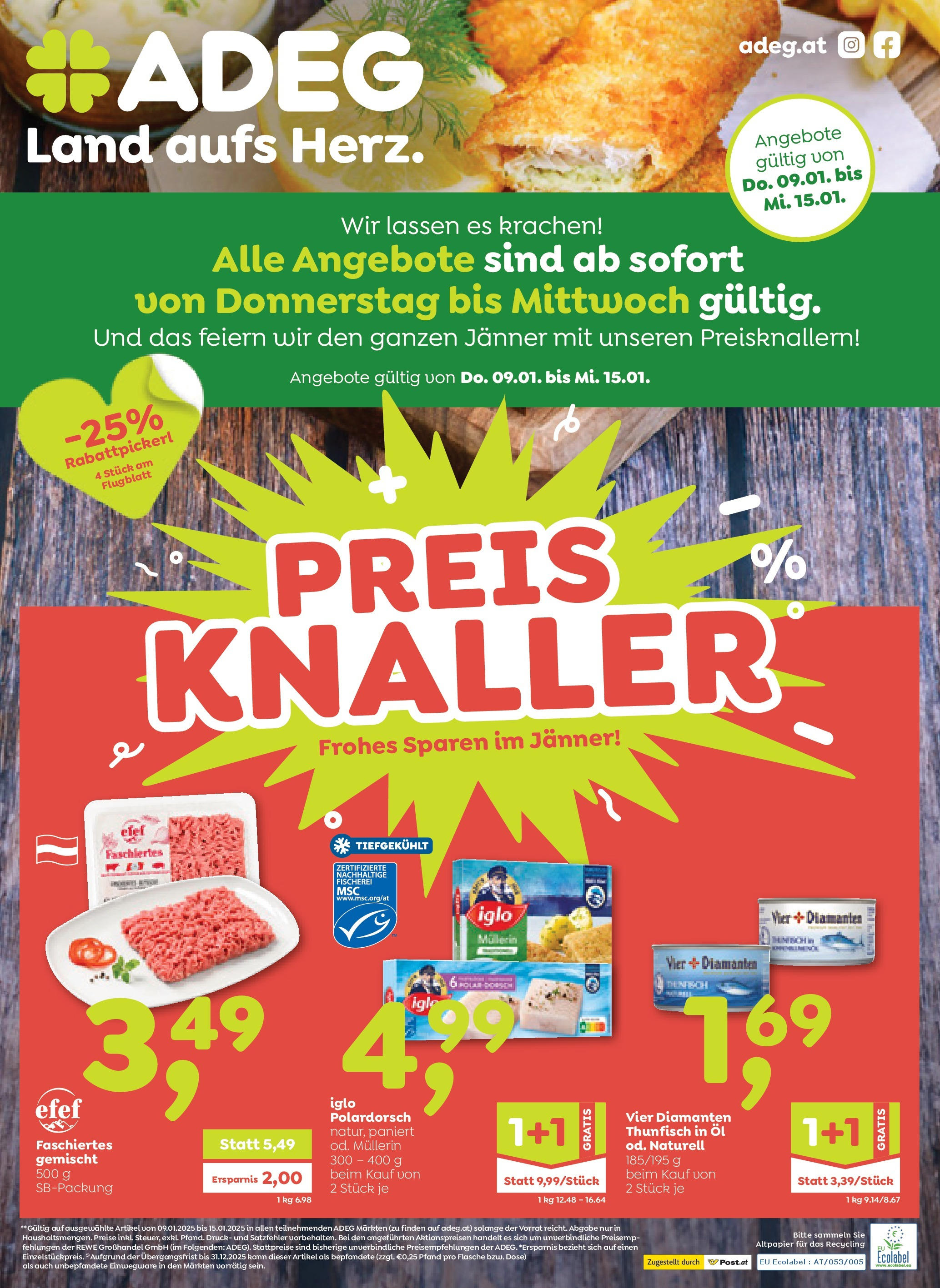  ADEG Angebote ab (09.01.2025 - 15.01.2025) - Seite 1