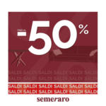 Semeraro Fino al 50% - al 15.01.2025