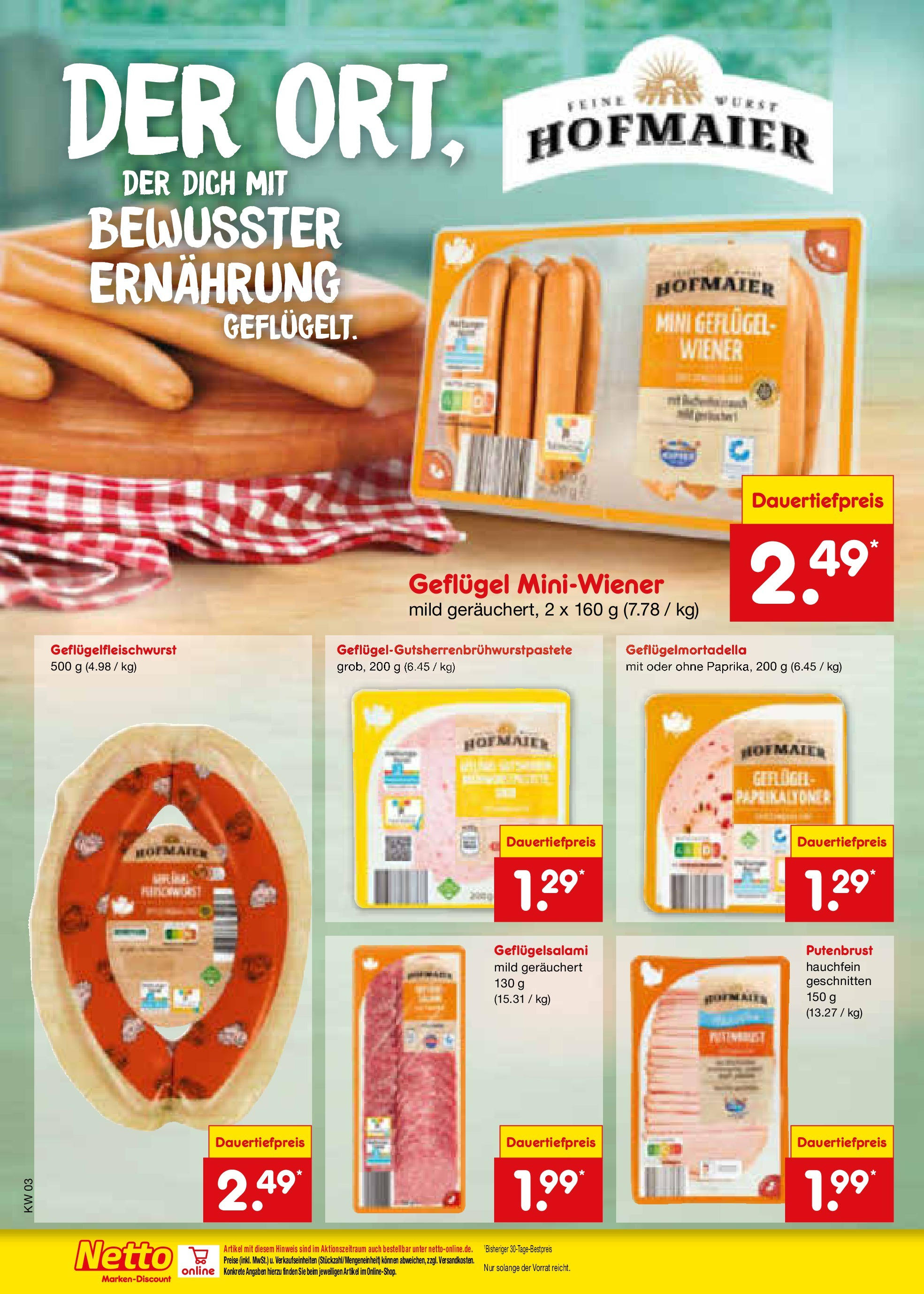 Netto Marken-Discount - Netto: Wochenangebote (ab 12.01.2025) » Angebote | Seite: 18 | Produkte: Wurst