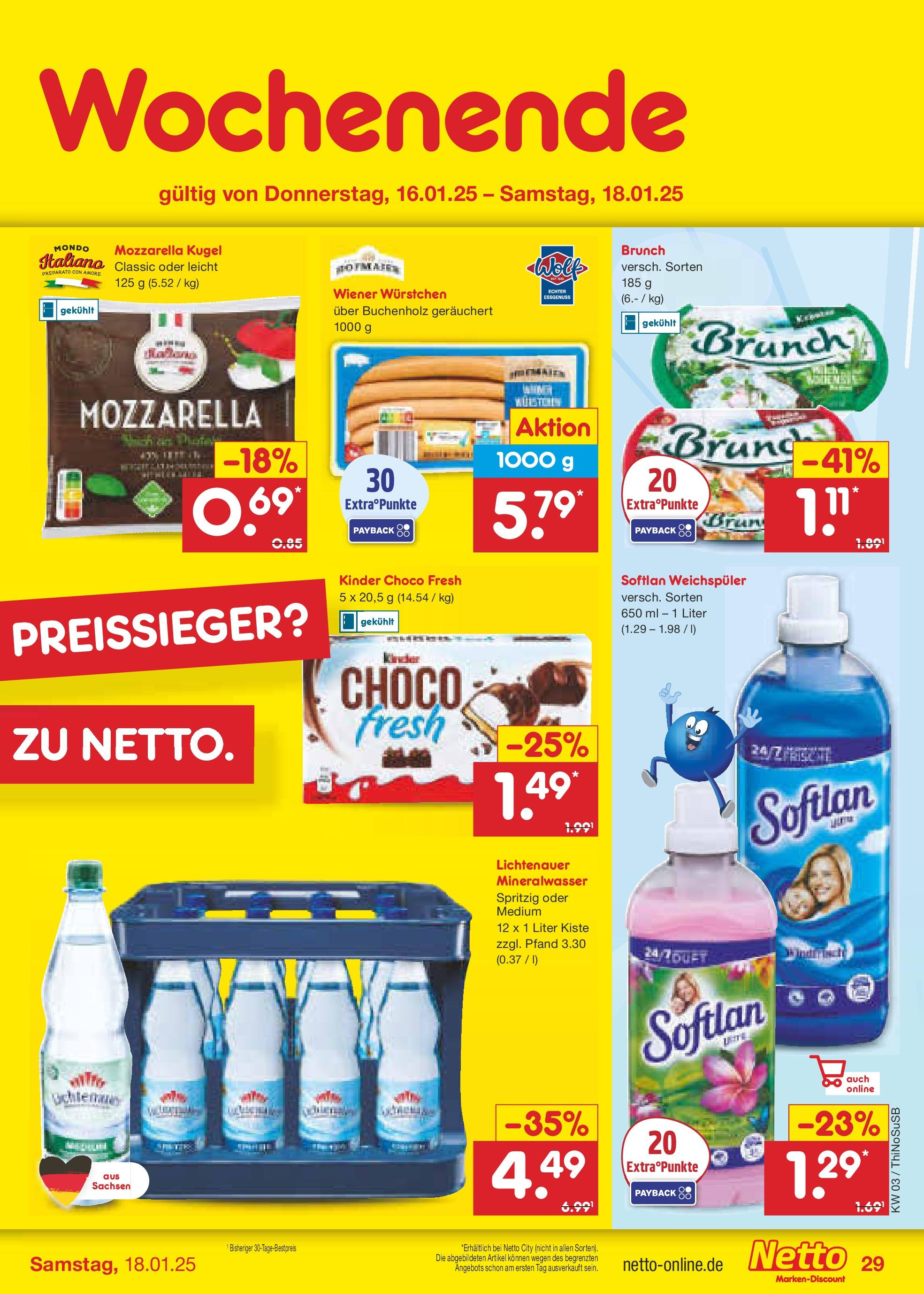 Netto Marken-Discount - Netto: Getränkeangebote (ab 12.01.2025) » Angebote | Seite: 43