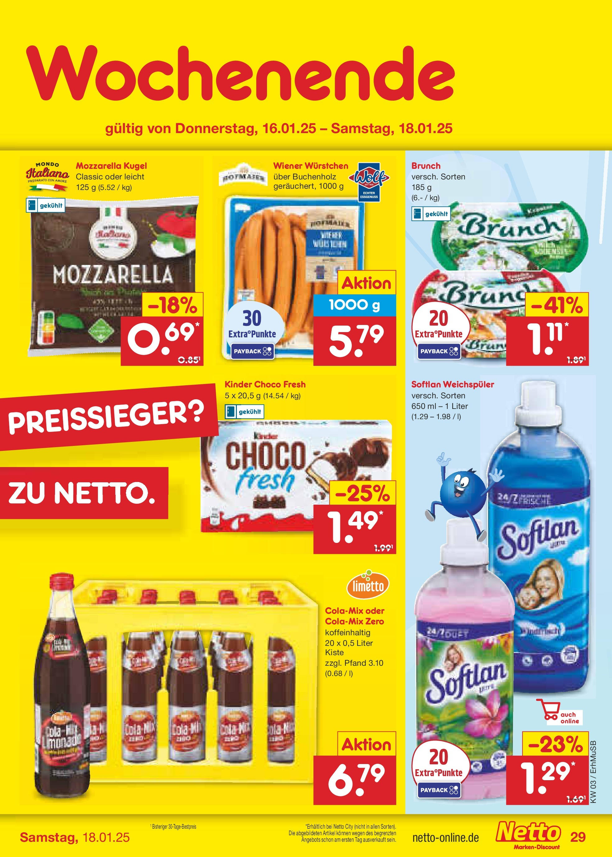 Netto Marken-Discount - Netto: Getränkeangebote (ab 12.01.2025) » Angebote | Seite: 43