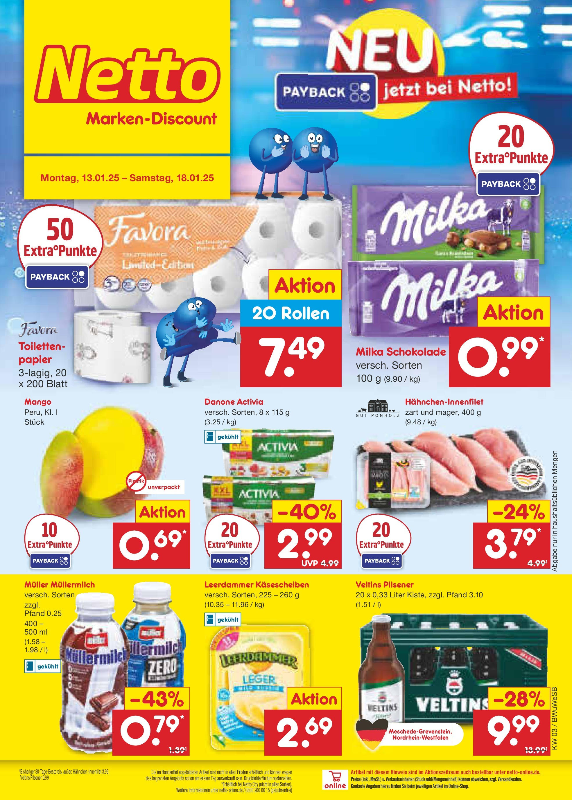 Netto Marken-Discount - Netto: Wochenangebote (ab 12.01.2025) » Angebote | Seite: 1