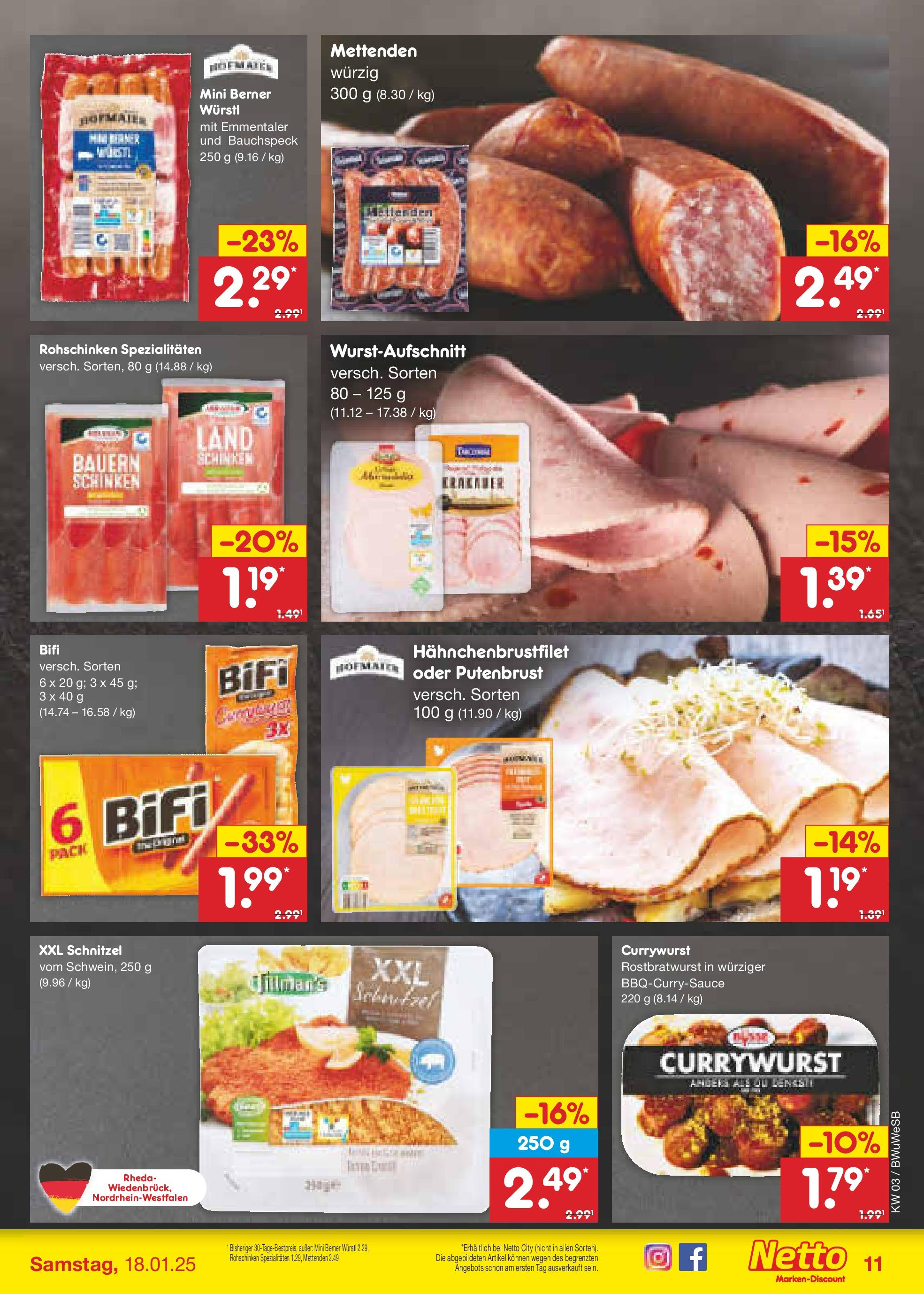 Netto Marken-Discount - Netto: Wochenangebote (ab 12.01.2025) » Angebote | Seite: 17