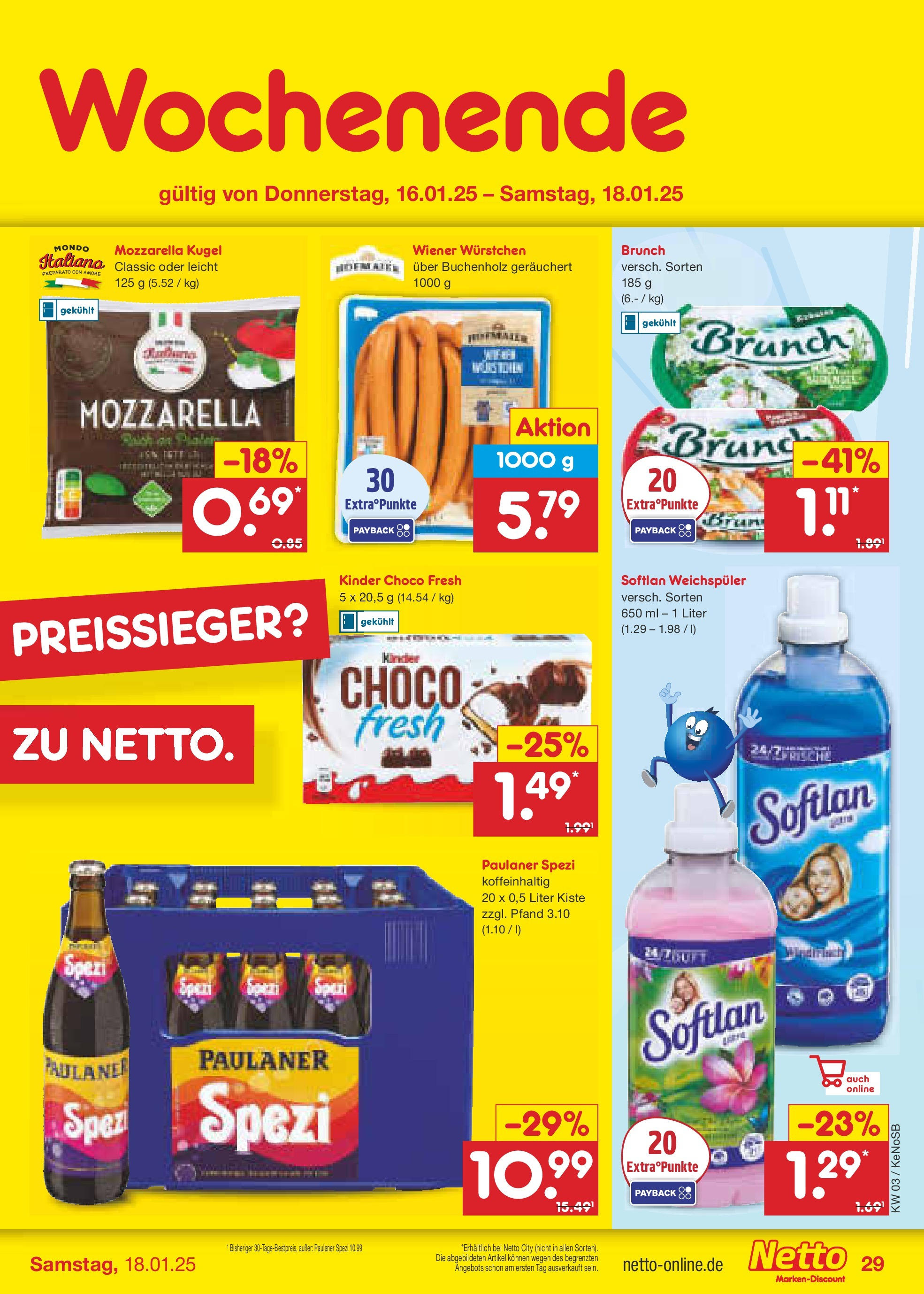 Netto Marken-Discount - Netto: Getränkeangebote (ab 12.01.2025) » Angebote | Seite: 43