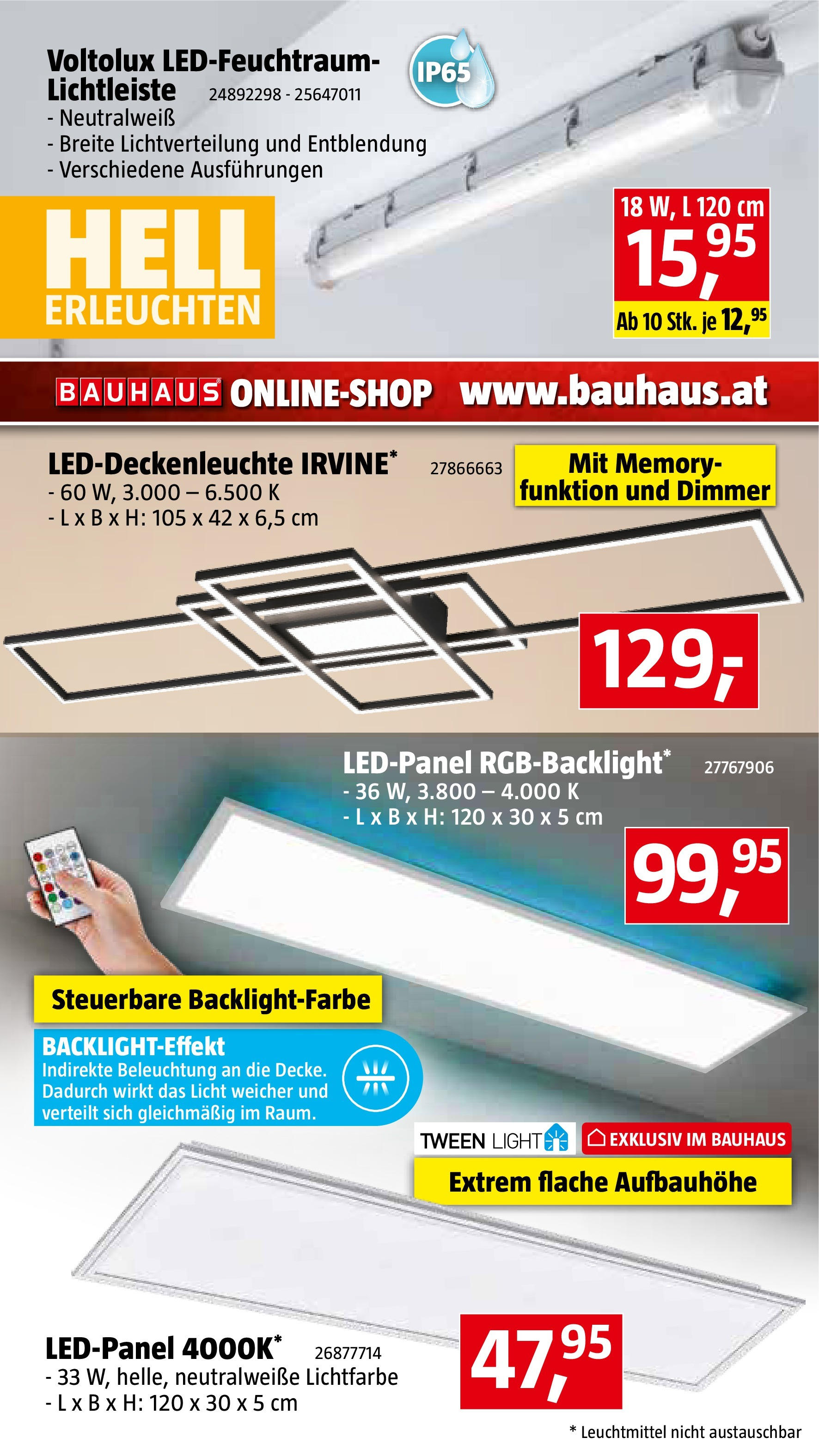 Bauhaus Flugblatt 2025 von 07.01.2025 - Aktuelle Angebote | Seite: 20