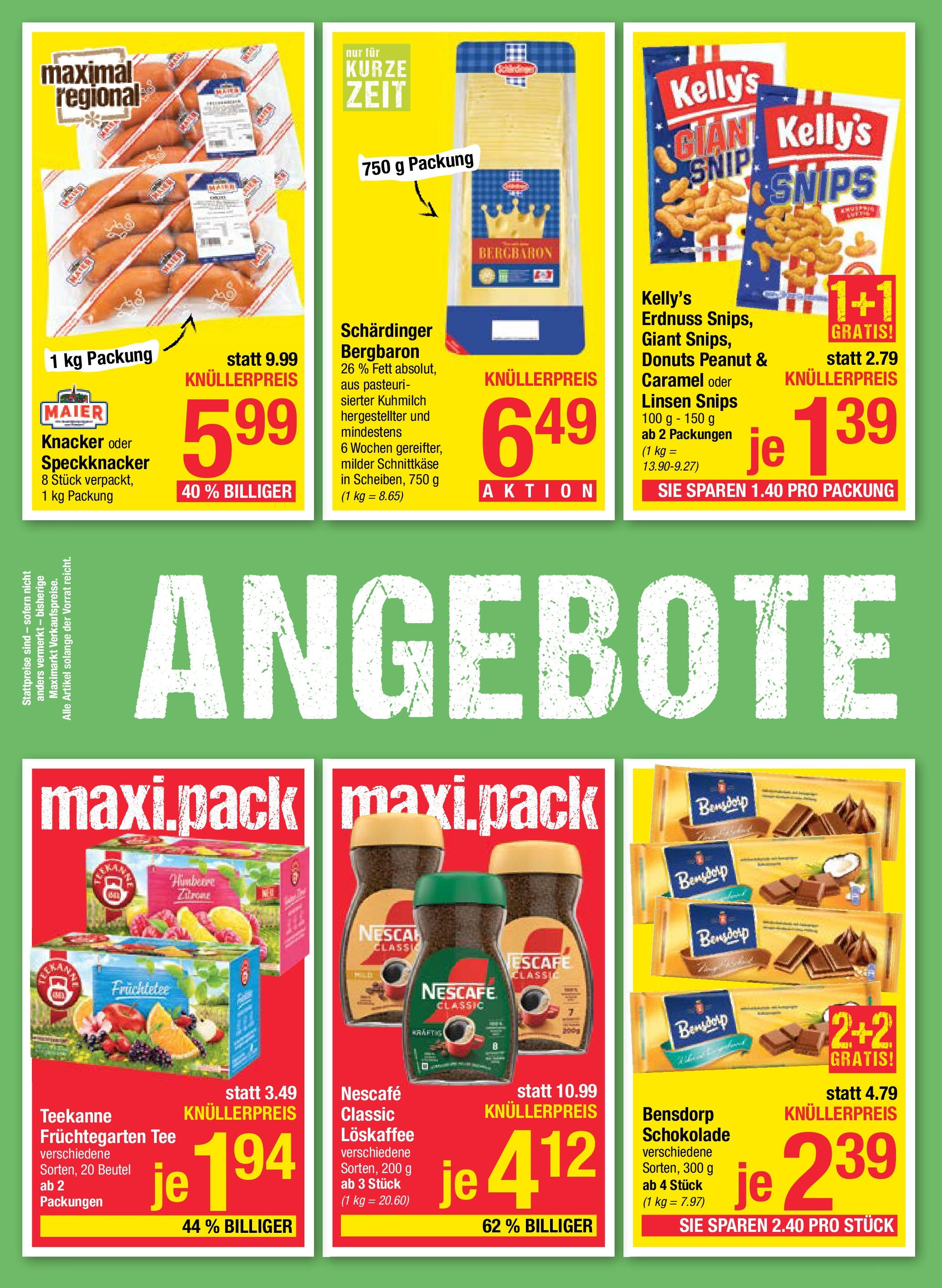 Maximarkt Anif, Bruck an der Großglocknerstraße von 13.01.2025 - Aktuelle Angebote | Seite: 2 | Produkte: Schokolade, Tee