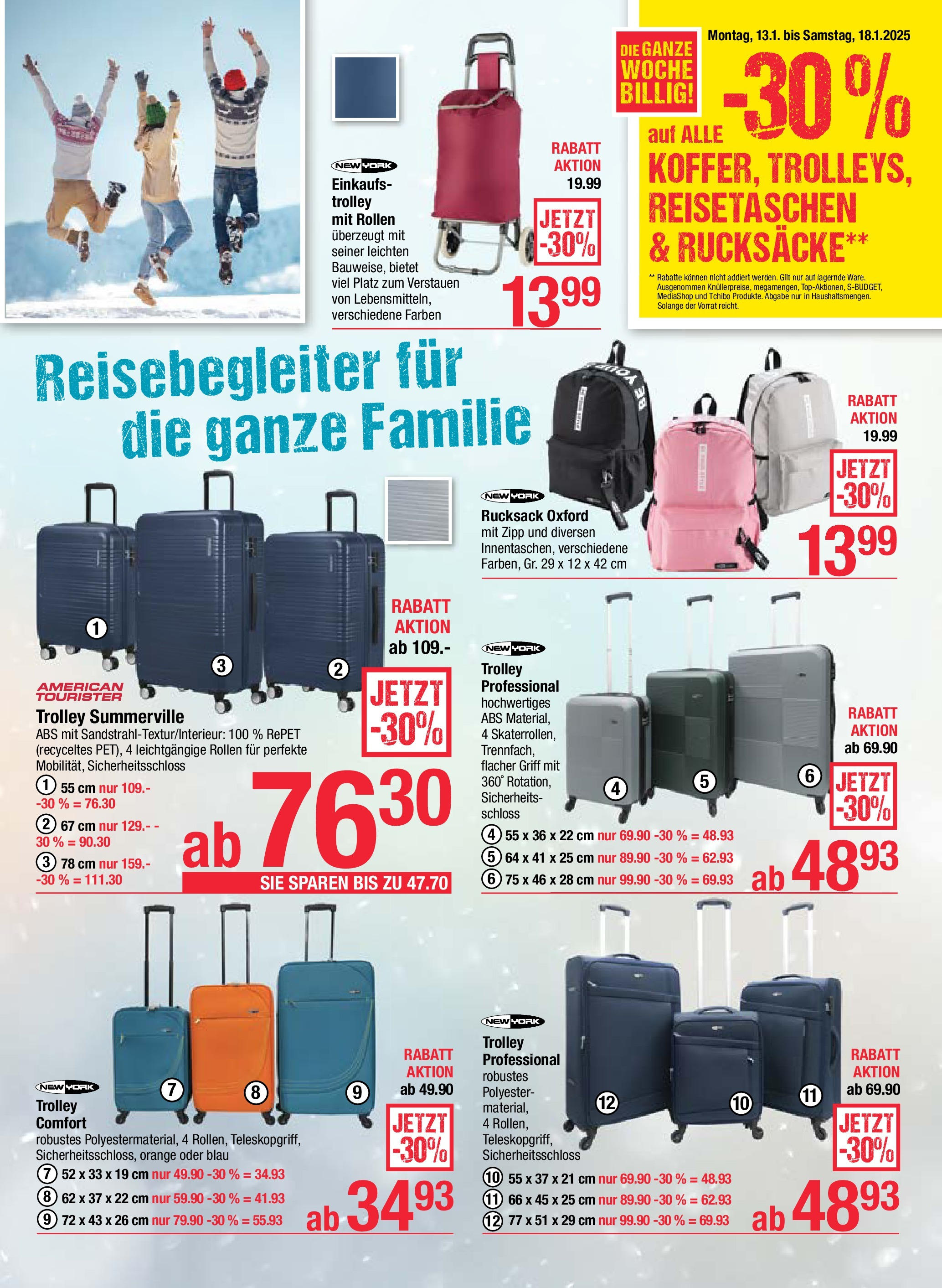 Maximarkt Anif, Bruck an der Großglocknerstraße von 13.01.2025 - Aktuelle Angebote | Seite: 15 | Produkte: Rucksack