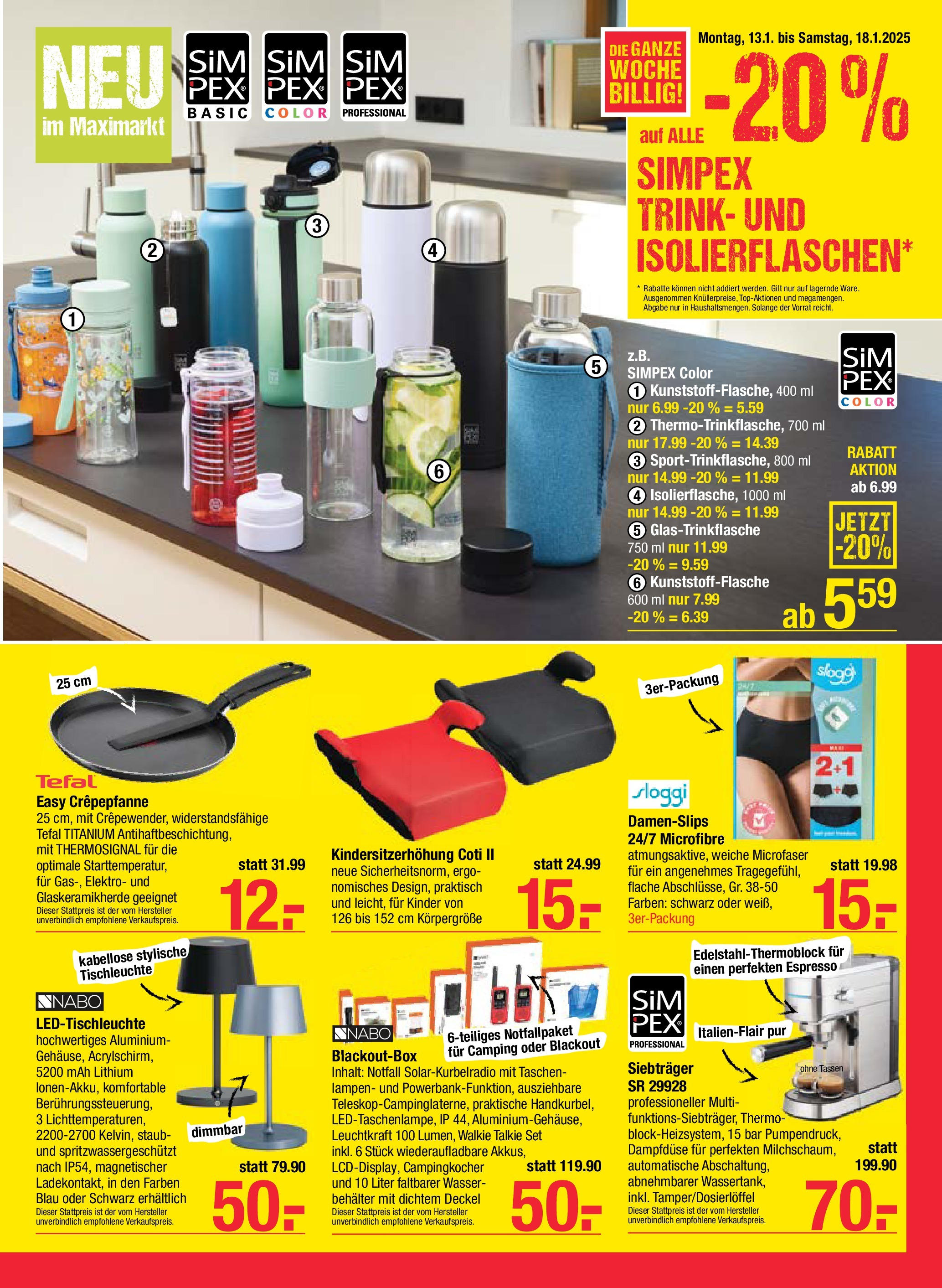 Maximarkt Anif, Bruck an der Großglocknerstraße von 13.01.2025 - Aktuelle Angebote | Seite: 17 | Produkte: Wasser