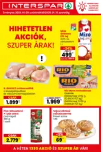 Interspar: Interspar újság érvényessége 2025.1.15ig - 2025.01.15 napig