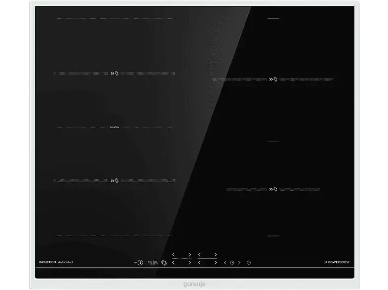 Gorenje Induktionskochfeld Autark IT645BX (600 mm breit, 4 Kochfelder, Glaskeramik, Autarkes Kochfeld)