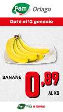 Pam PROMOZIONE BANANE - al 12.01.2025