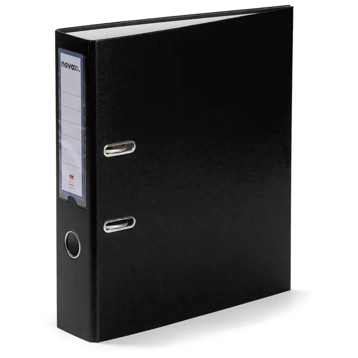 NOVOOO Ordner A4 7 cm schwarz