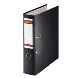 BENE Ordner 8 cm schwarz