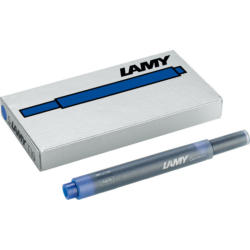 LAMY Tintenpatronen T10 5 Stück blau