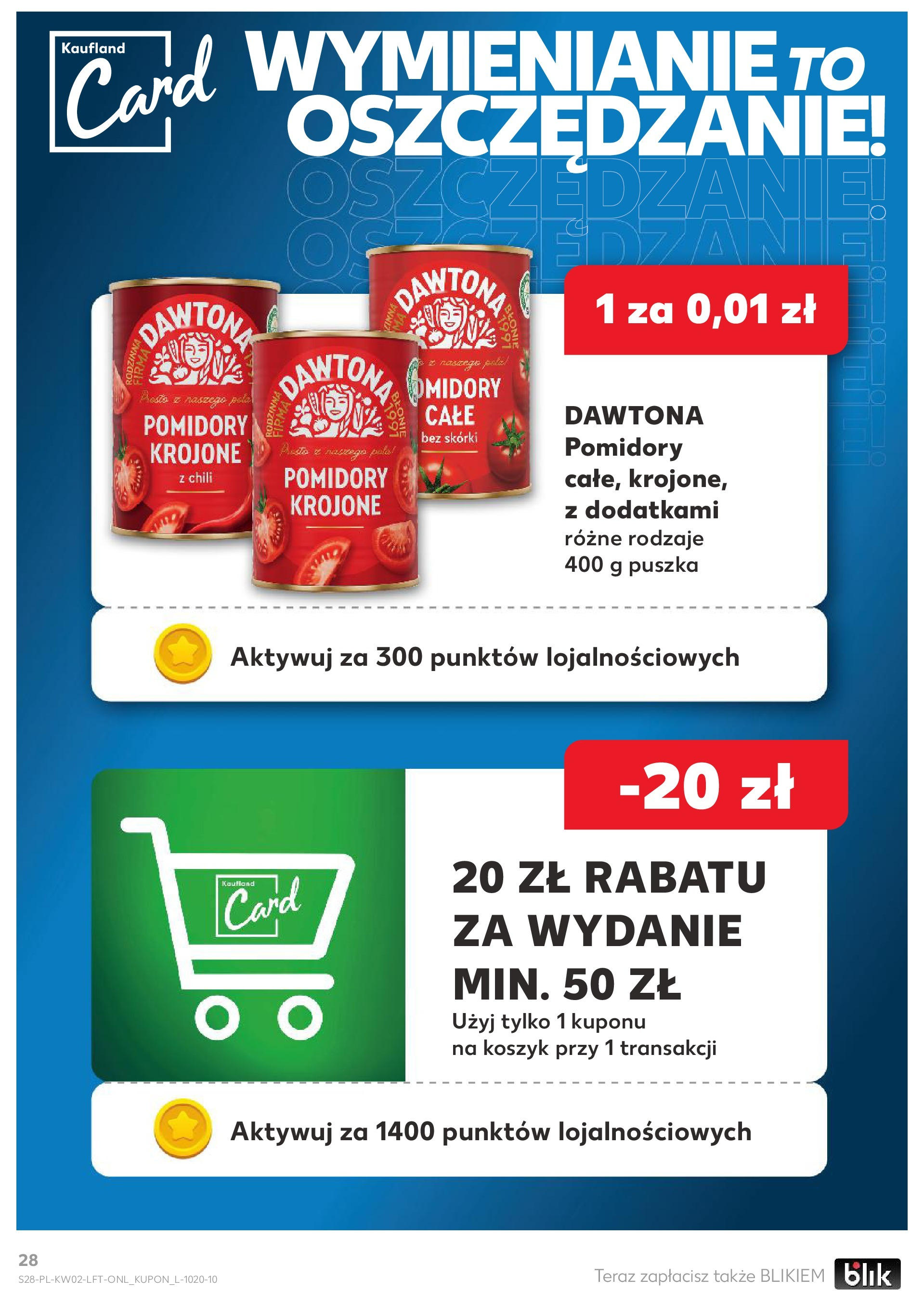 Kaufland gazetka od 09.01.2025 - od jutra PDF | Strona: 28 | Produkty: Chili, Pomidory